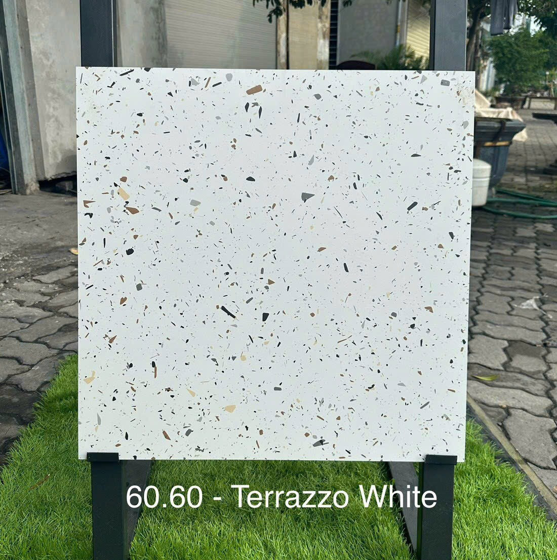 Gạch Terrazzo 60x60 ẤN ĐỘ Terrazzo White 